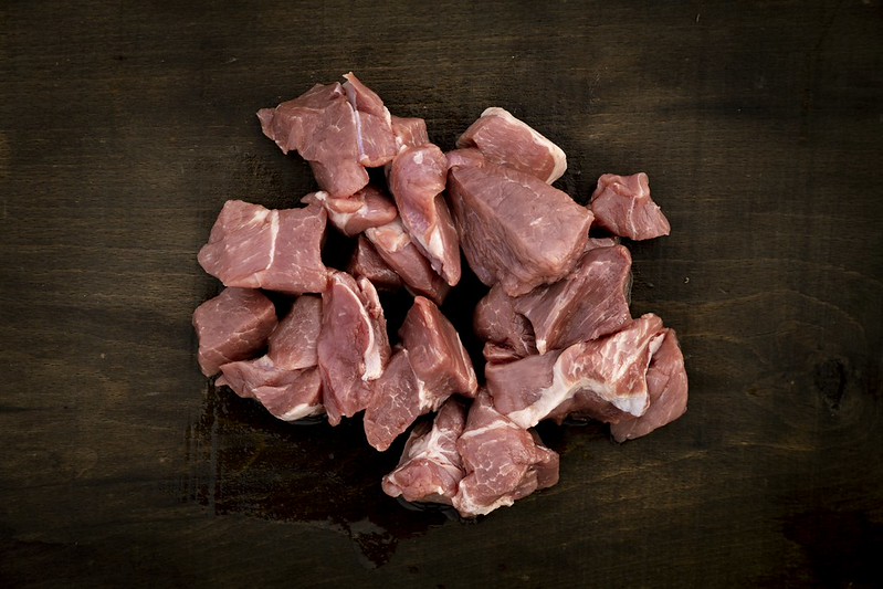 Varkensvlees - kleine porties per maand uit de diepvries
