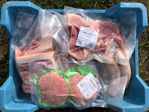 Varkensvlees gemengd pakket